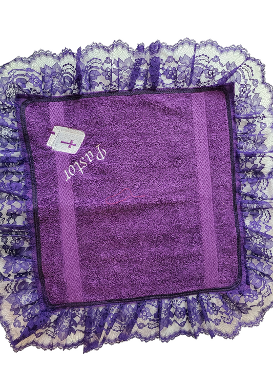 Clergy Laced  Towels